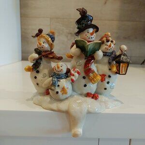 Snowman Family Stocking Hanger